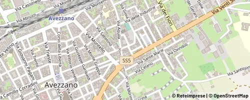 Mappa Avezzano
