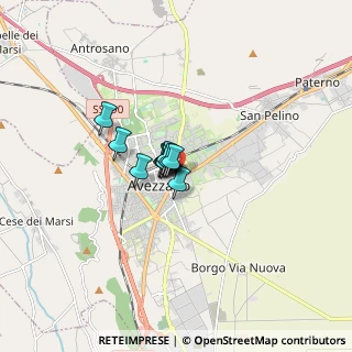 Mappa Via Chieti, 67051 Avezzano AQ, Italia (0.74455)