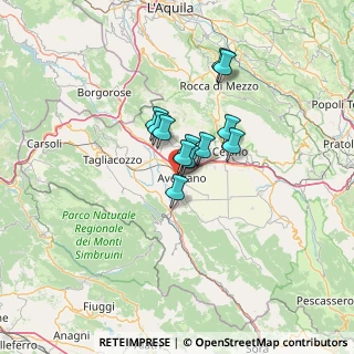 Mappa Via Roma, 67051 Avezzano AQ, Italia (8.48583)