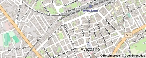 Mappa Avezzano