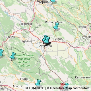 Mappa Via Monsignor Bagnoli, 67051 Avezzano AQ, Italia (20.837)