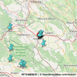 Mappa Via Emilia, 67051 Avezzano AQ, Italia (15.61818)