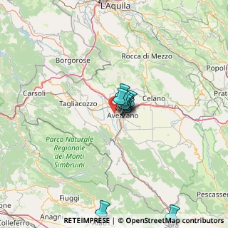 Mappa Unnamed Road, 67068 Avezzano AQ, Italia (13.94)