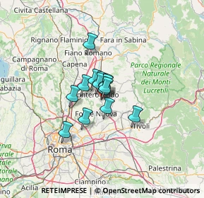 Mappa Via Po, 00013 Mentana RM, Italia (6.835)