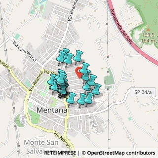 Mappa Via Po, 00013 Mentana RM, Italia (0.31724)