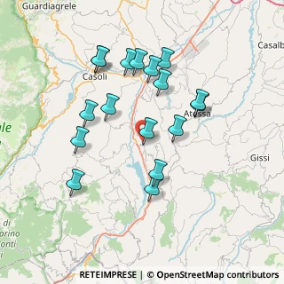 Mappa Via S. Anna, 66042 Bomba CH, Italia (7.46353)