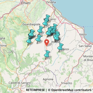 Mappa Via S. Anna, 66042 Bomba CH, Italia (10.599)
