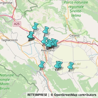 Mappa Via A.Santucci, 67051 Avezzano AQ, Italia (5.45267)