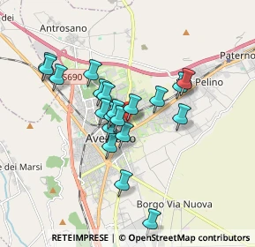 Mappa Via Alberico Ciofani, 67051 Avezzano AQ, Italia (1.53)