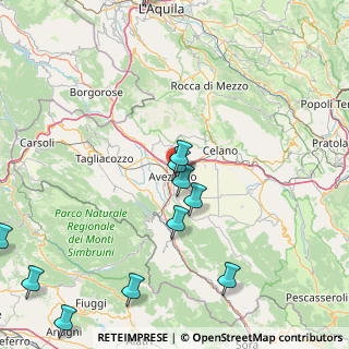 Mappa Via Cerchio, 67051 Avezzano AQ, Italia (22.34909)