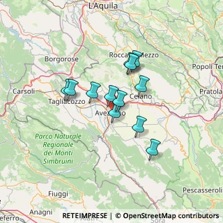 Mappa Via A.Santucci, 67051 Avezzano AQ, Italia (10.58917)