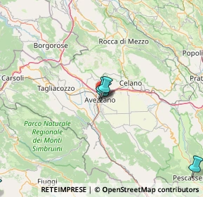 Mappa Via Alberico Ciofani, 67051 Avezzano AQ, Italia (36.44389)