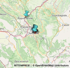 Mappa Via Aroto, 67039 Sulmona AQ, Italia (3.43636)