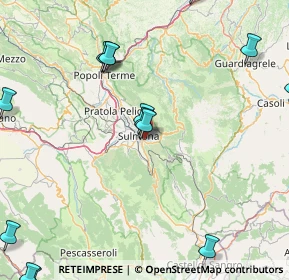 Mappa Via Aroto, 67039 Sulmona AQ, Italia (29.3615)