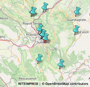 Mappa Via Aroto, 67039 Sulmona AQ, Italia (13.98385)