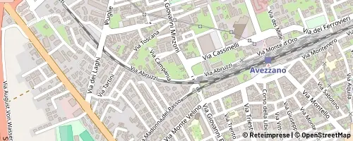 Mappa Avezzano