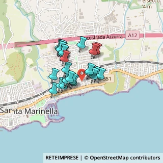 Mappa Vialetto Medusa, 00058 Santa Marinella RM, Italia (0.325)