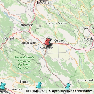 Mappa Via Pescara, 67051 Avezzano AQ, Italia (25.27857)