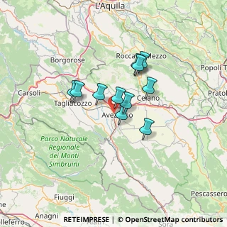Mappa Eni Station pv.6560 Ss-5 Km-113+307 CENTRO, 67051 Avezzano AQ, Italia (9.83545)