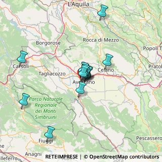 Mappa Eni Station pv.6560 Ss-5 Km-113+307 CENTRO, 67051 Avezzano AQ, Italia (10.39929)
