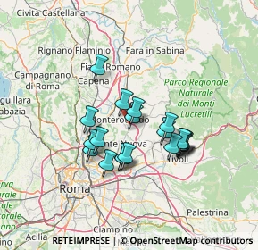 Mappa Via Garigliano, 00013 Mentana RM, Italia (11.4565)