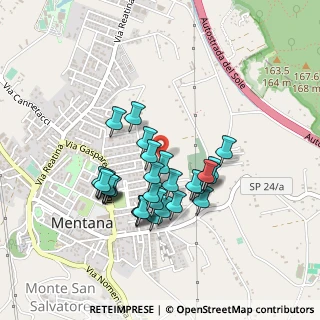 Mappa Via Garigliano, 00013 Mentana RM, Italia (0.40667)