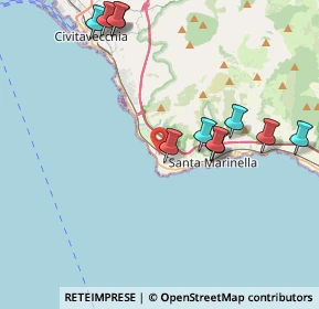 Mappa Via Vetulonia, 00058 Santa Marinella RM, Italia (4.59455)