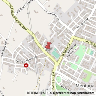 Mappa Via G. Amendola, 84, 00013 Mentana, Roma (Lazio)