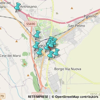 Mappa Primo locale sulla sinistra, 67051 Avezzano AQ, Italia (1.09909)