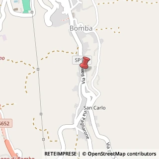 Mappa Via Roma, 66042 Bomba CH, Italia, 66042 Bomba, Chieti (Abruzzo)