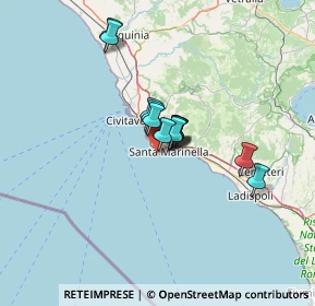 Mappa Via Cesare Battisti, 00058 Santa Marinella RM, Italia (8.69)