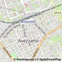 Mapa Avezzano