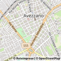 Mapa Avezzano