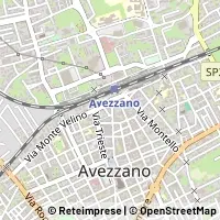 Mapa Avezzano