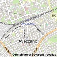 Mapa Avezzano