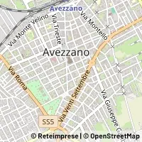 Karte Avezzano