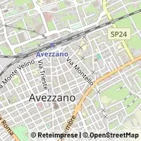 Kaart Avezzano