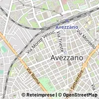 Hartă Avezzano