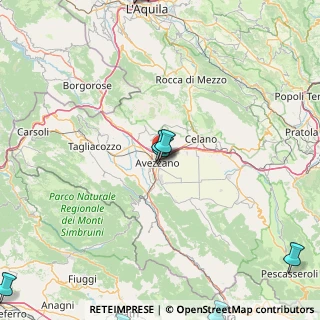 Mappa Via dei Fiori, 67051 Avezzano AQ, Italia (36.48778)