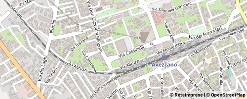 Mappa Avezzano