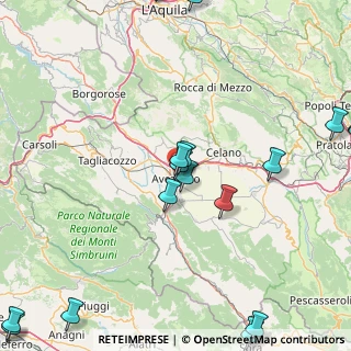 Mappa Via dei Mille, 67051 Avezzano AQ, Italia (27.4955)