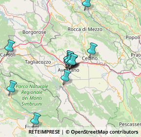 Mappa Via delle Dalie, 67051 Avezzano AQ, Italia (10.87)