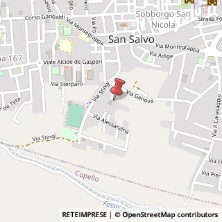 Mappa Via Stingi, 41, 66050 San Salvo, Chieti (Abruzzo)