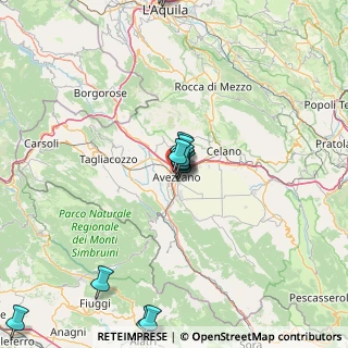Mappa Via Molise, 67051 Avezzano AQ, Italia (17.56154)