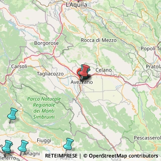 Mappa Via Molise, 67051 Avezzano AQ, Italia (22.79727)