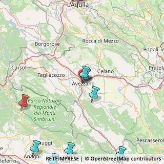 Mappa Via Molise, 67051 Avezzano AQ, Italia (28.6)