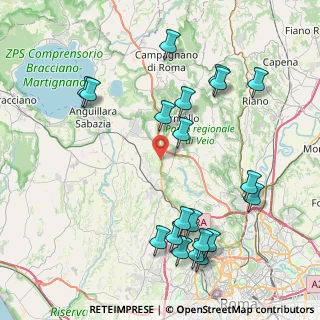 Mappa Via Cassia, 00013 Roma RM, Italia (10.03)