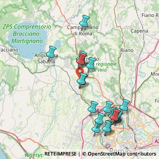 Mappa Via Cassia, 00013 Roma RM, Italia (9.182)