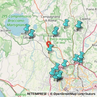 Mappa Via Cassia, 00013 Roma RM, Italia (10.112)