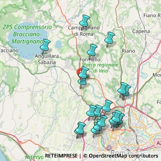 Mappa Via Cassia, 00013 Roma RM, Italia (10.244)